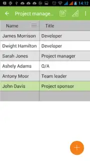 MobiDB Project Management Screenshot 10