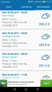 Offline Weather Forecast Screenshot 5