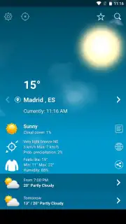 Weather XL PRO Screenshot 1