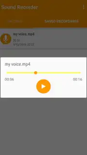 Sound Recorder Screenshot 2