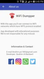 WiFi Dumpper ( WPS Connect )‏ Screenshot 1