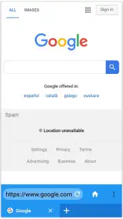 Arslan browser Screenshot 1