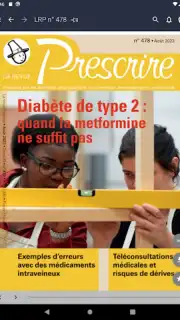Application Prescrire Screenshot 2