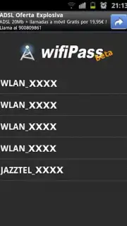 wifiPass Screenshot 1