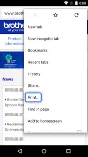 Brother Print Service Plugin Screenshot 4