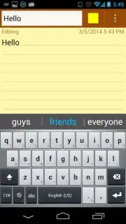 Linpus Keyboard (main body) Screenshot 1