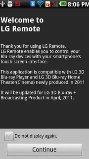 LG Remote Screenshot 2