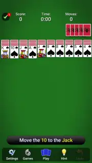 Spider Solitaire Screenshot 10