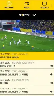 SPORT TV Screenshot 2