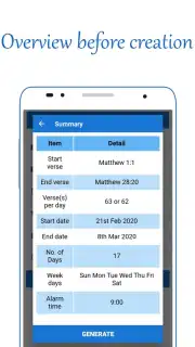 Bible Plan Screenshot 3