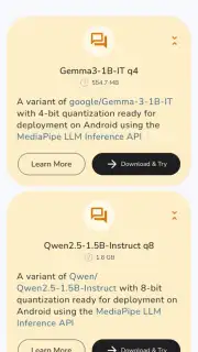 Google AI Edge Gallery Screenshot 3