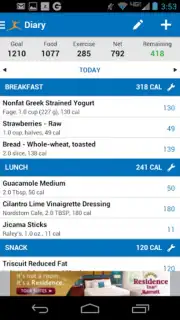 Calorie Counter - MyFitnessPal Screenshot 2