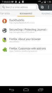 Orfox: Tor Browser Screenshot 5