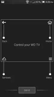 WD TV Remote Screenshot 4