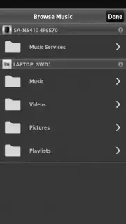 Network Audio Remote Screenshot 2