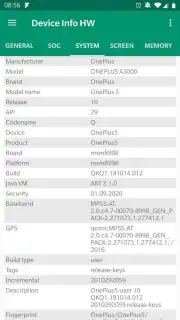 Device Info HW Screenshot 4