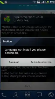 Catalan package for GO Launcher EX Screenshot 2