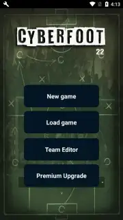 Cyberfoot Screenshot 1