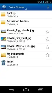 Online Storage Screenshot 3
