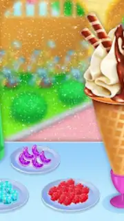 Ice Cream Shop Cone Maker Game Screenshot 4