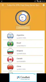 Turbo Pro VPN- Free Proxy Server Secure VPN Servic Screenshot 1