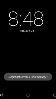 Pitch Black Wallpaper Screenshot 1