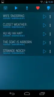 Sleep Talk Recorder Screenshot 2