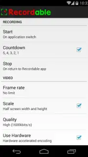 FREE screen recorder NO ROOT Screenshot 1