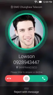 ASUS Calling Screen Screenshot 9