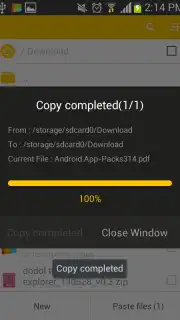 dodol File Explorer Screenshot 2