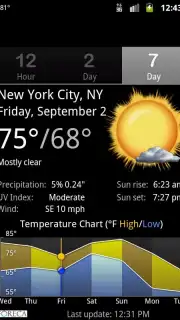 Palmary Weather Screenshot 4