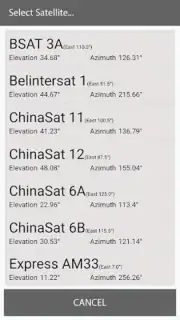 Satfinder: Satellite Director Screenshot 7