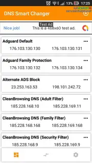 DNS Smart Changer Screenshot 1