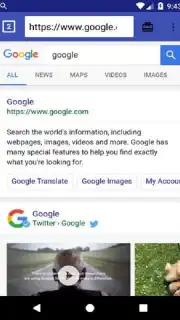 GL Browser Screenshot 1