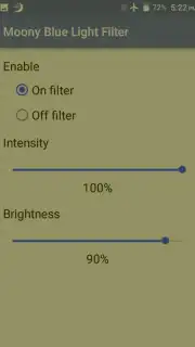 Moony Blue Light Filter Screenshot 1