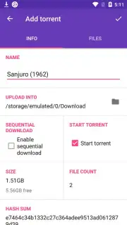 LibreTorrent Screenshot 6