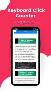 Keyboard Counter Screenshot 2