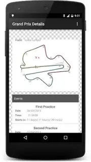 Formula Race Calendar Screenshot 7