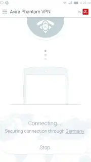 Avira Phantom VPN Screenshot 2