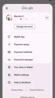 Google Wallet Screenshot 6