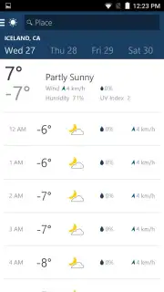 MSN Weather - Forecast and Maps Screenshot 2