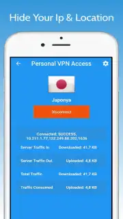 Personal VPN Access Screenshot 2