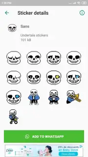 Undertale & Deltarune Stickers for WhatsApp Screenshot 3