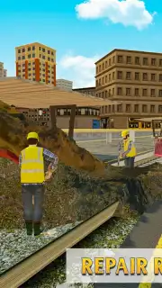 Train Station Construction Railway Screenshot 3