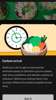 Uber Eats Screenshot 6