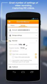 CamOnRoad Screenshot 2