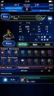 FINAL FANTASY BRAVE EXVIUS (JP) Screenshot 11