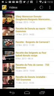 Recettes de Beignets Screenshot 2