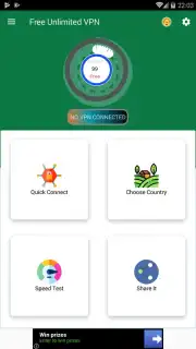 Free Unlimited VPN Screenshot 1