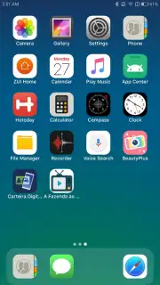 Launcher iOS 16 Screenshot 1